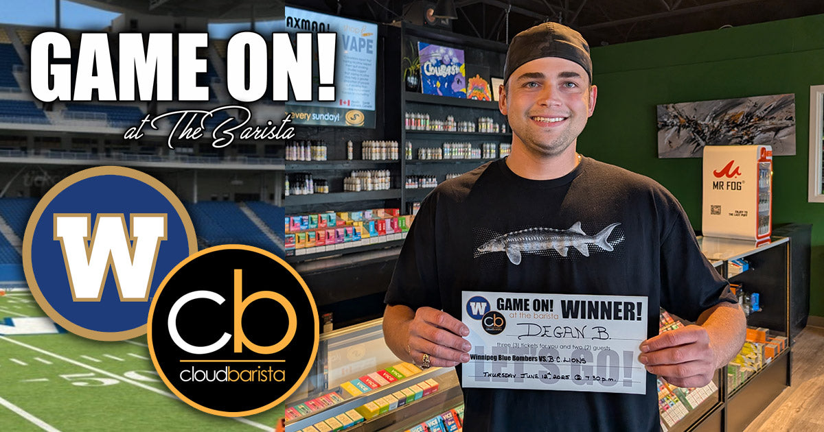 "Game On! at The Barista" Winner, Degan!