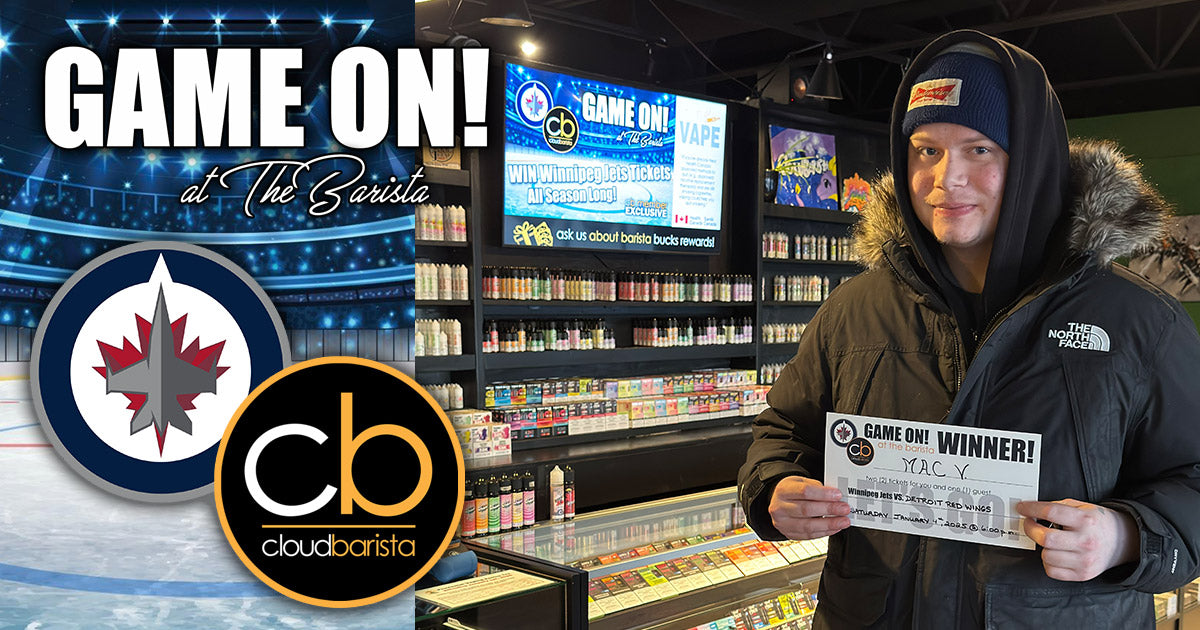 "Game On! at The Barista" Winner, Mac!