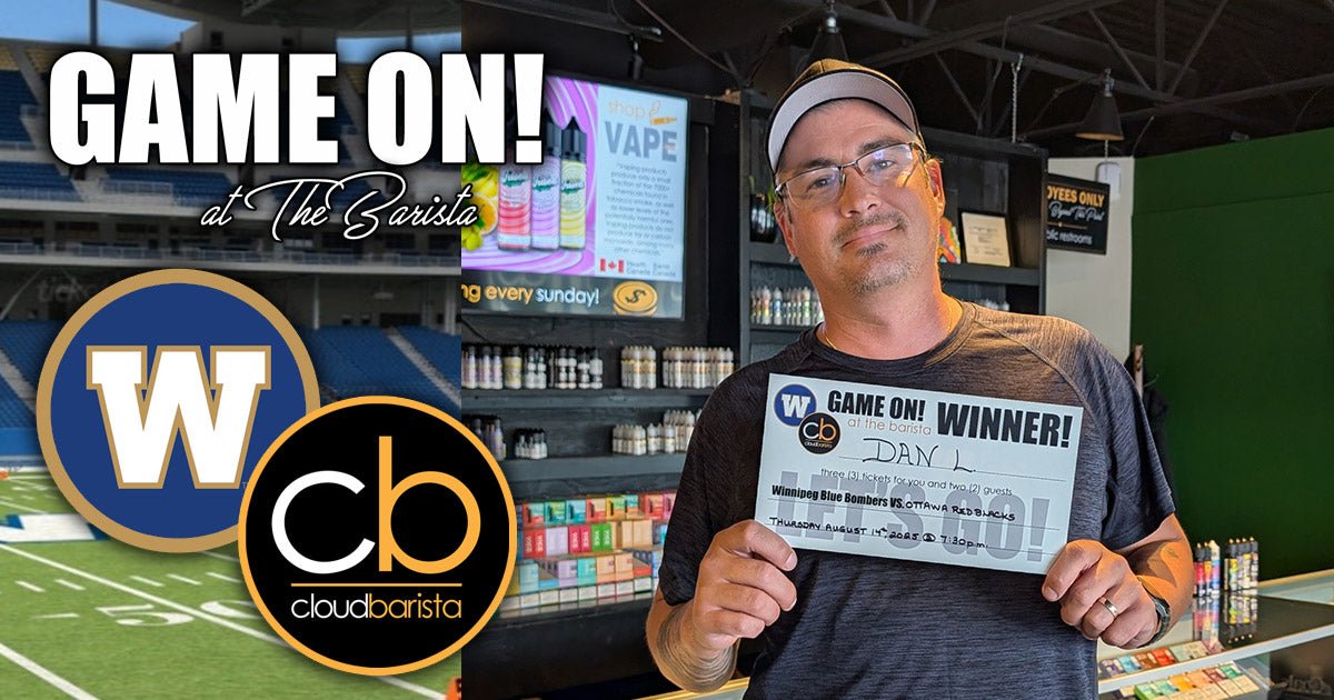 "Game On! at The Barista" Winner, Dan! - Cloud Barista