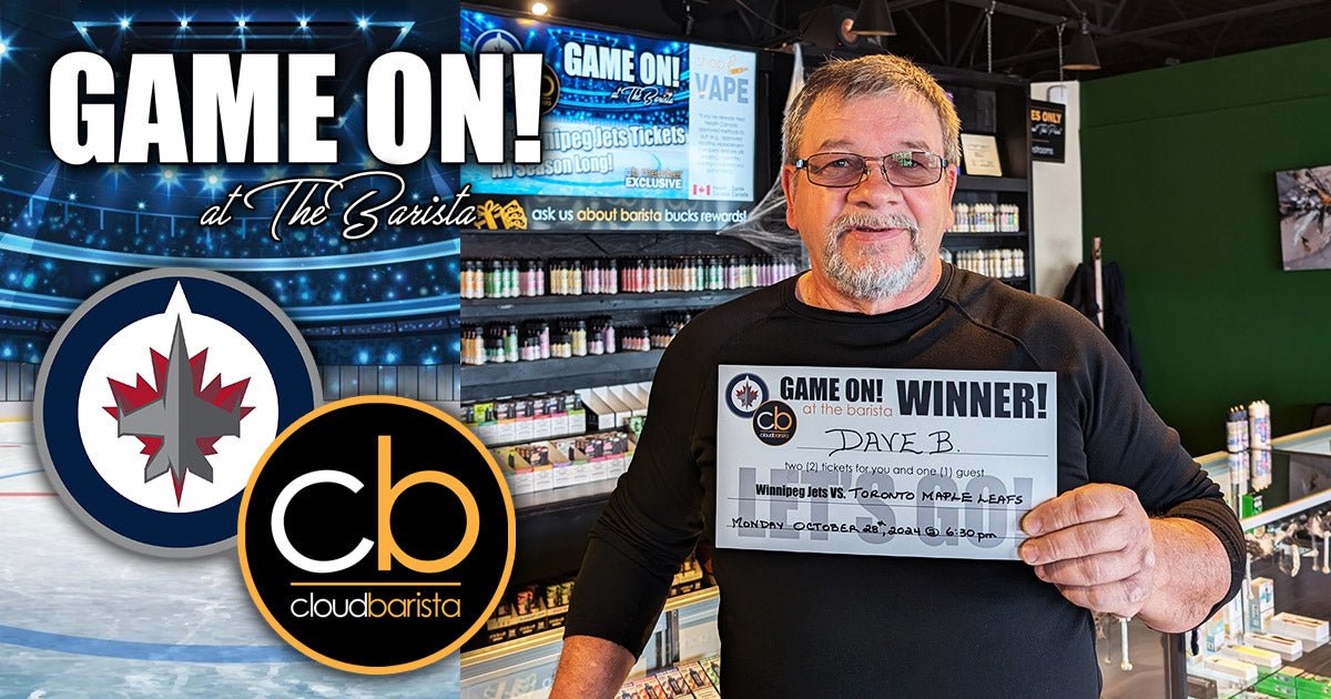 "Game On! at The Barista" Winner, Dave! - Cloud Barista
