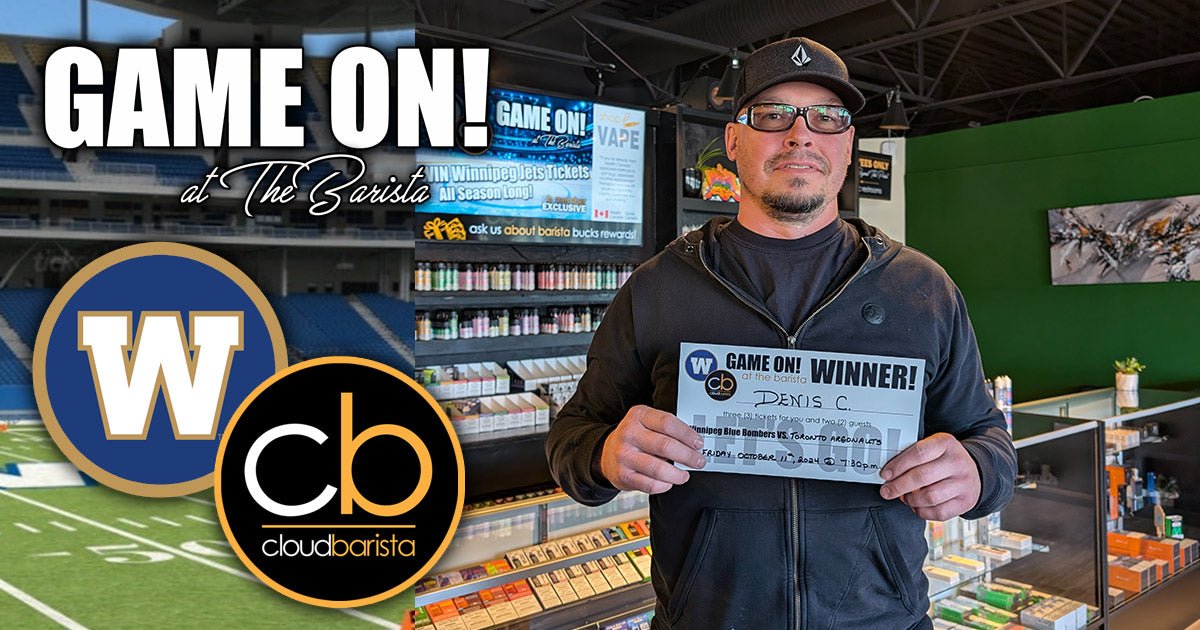 "Game On! at The Barista" Winner, Denis! - Cloud Barista