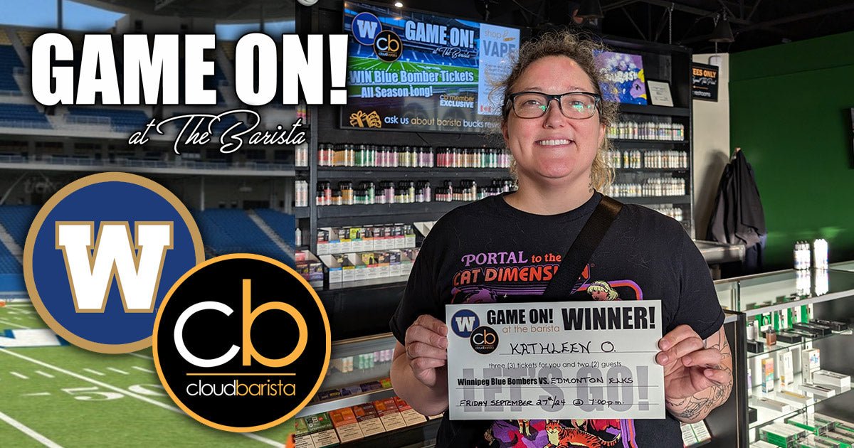 "Game On! at The Barista" Winner, Kathleen! - Cloud Barista