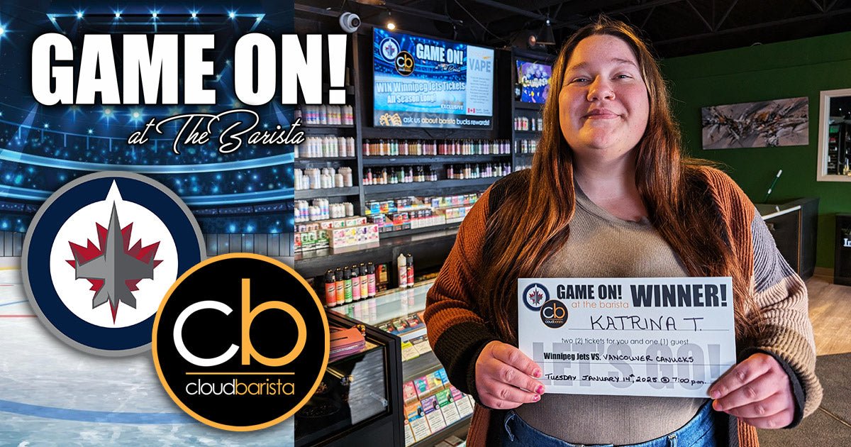 "Game On! at The Barista" Winner, Katrina! - Cloud Barista