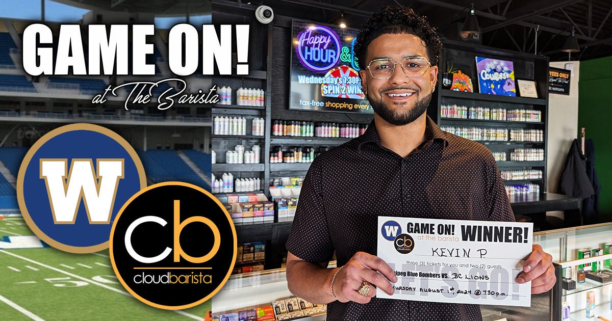 "Game On! at The Barista" Winner, Kevin! - Cloud Barista