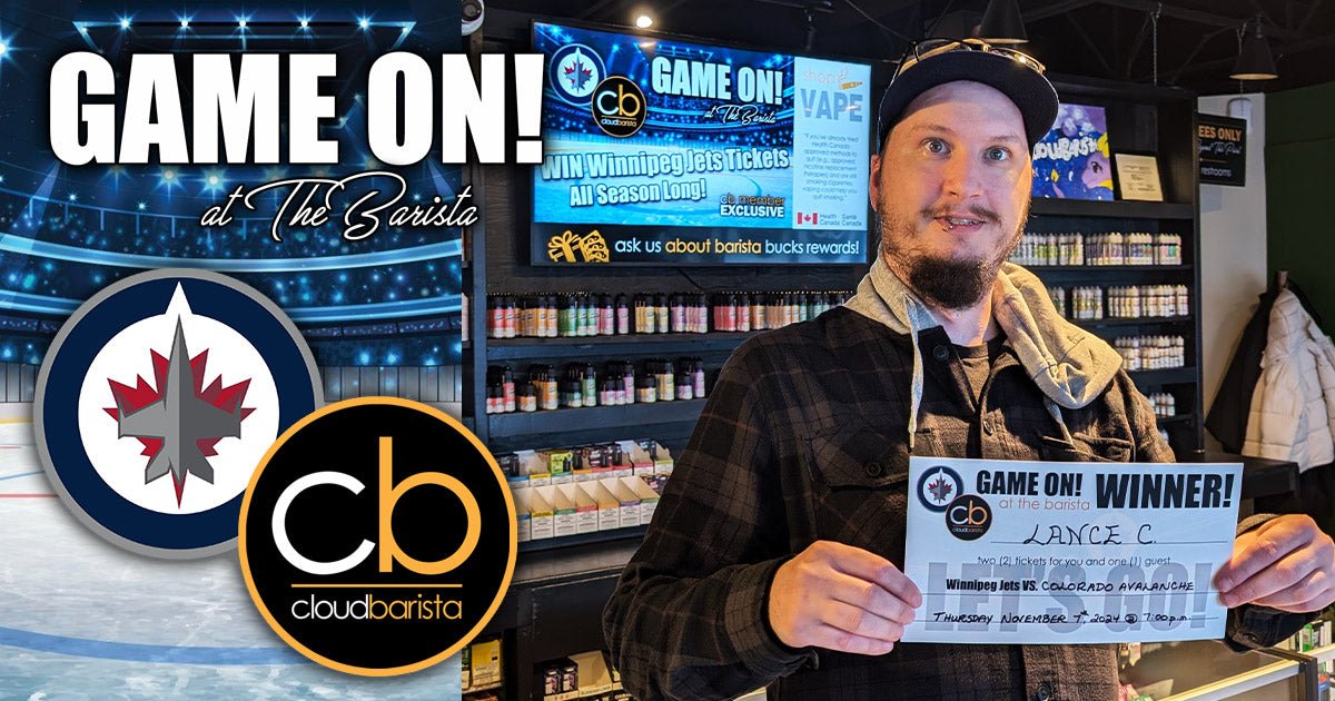 "Game On! at The Barista" Winner, Lance! - Cloud Barista