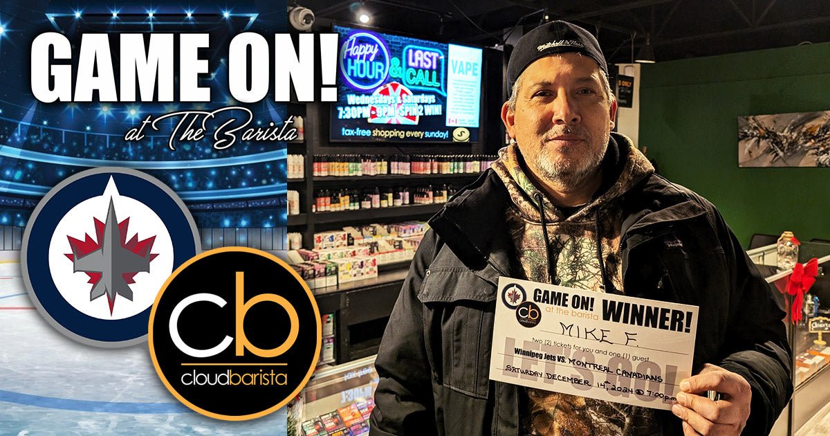 "Game On! at The Barista" Winner, Mike! - Cloud Barista