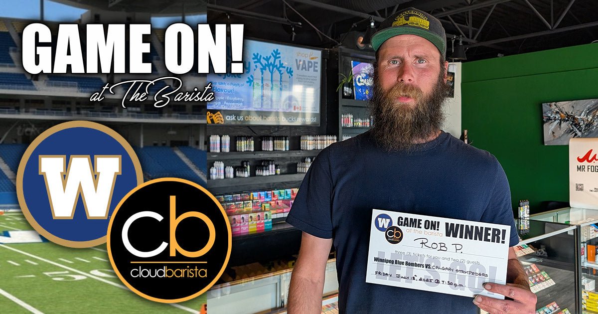 "Game On! at The Barista" Winner, Rob! - Cloud Barista