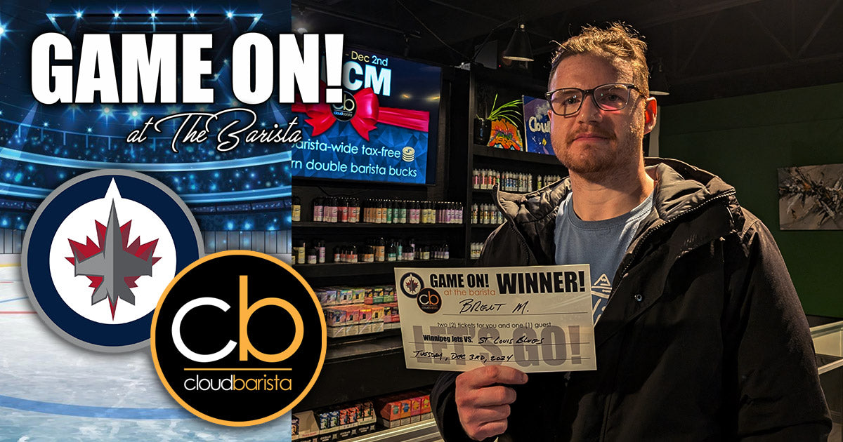 "Game On! at The Barista" Winner, Brent!