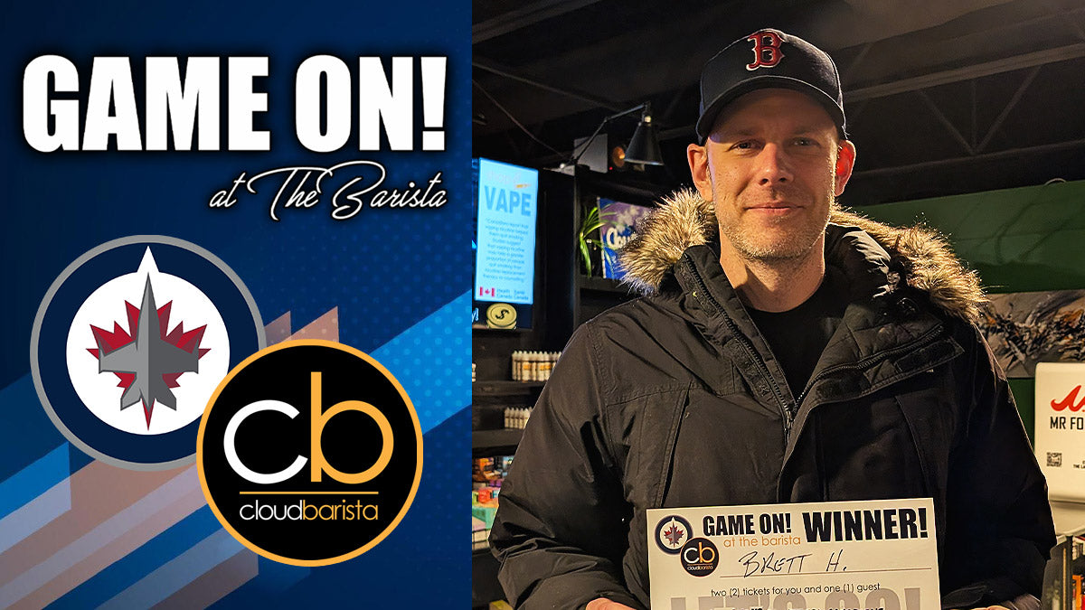 "Game On! at The Barista" Winner, Brett!