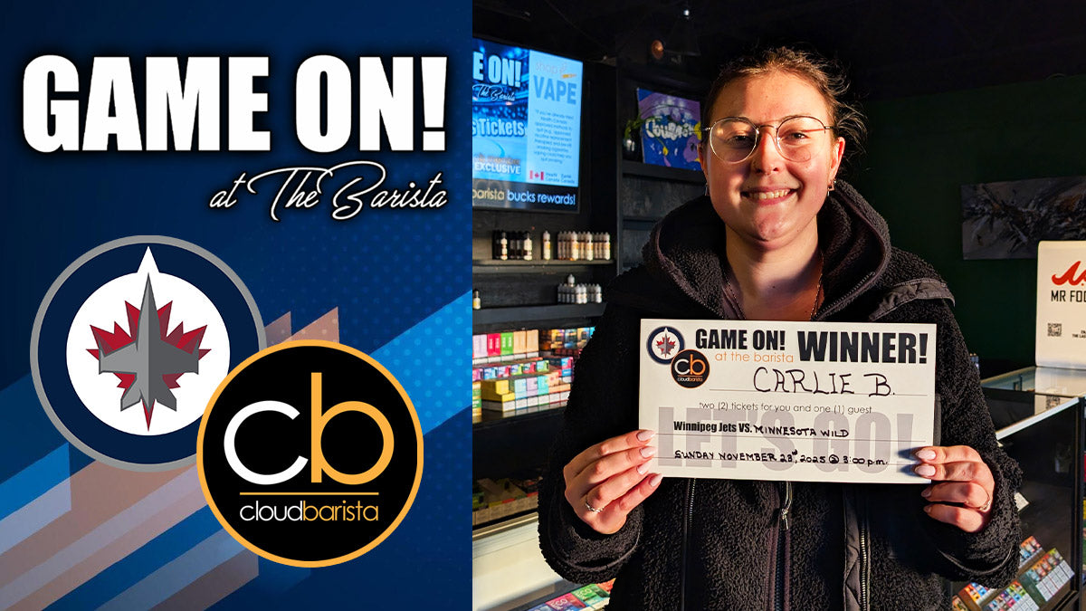 "Game On! at The Barista" Winner, Carlie!