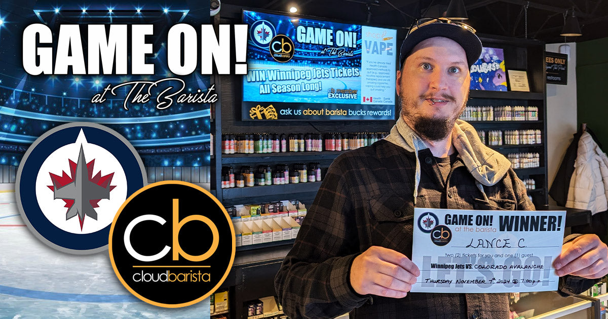 "Game On! at The Barista" Winner, Lance!