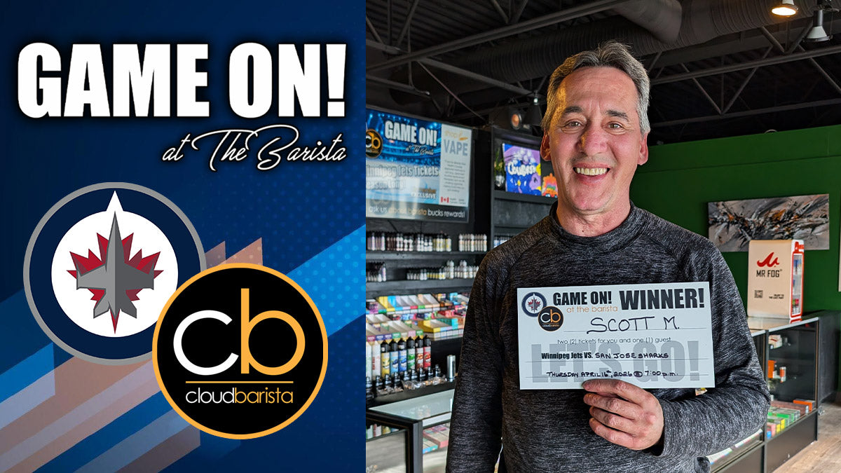 "Game On! at The Barista" Winner, Scott!