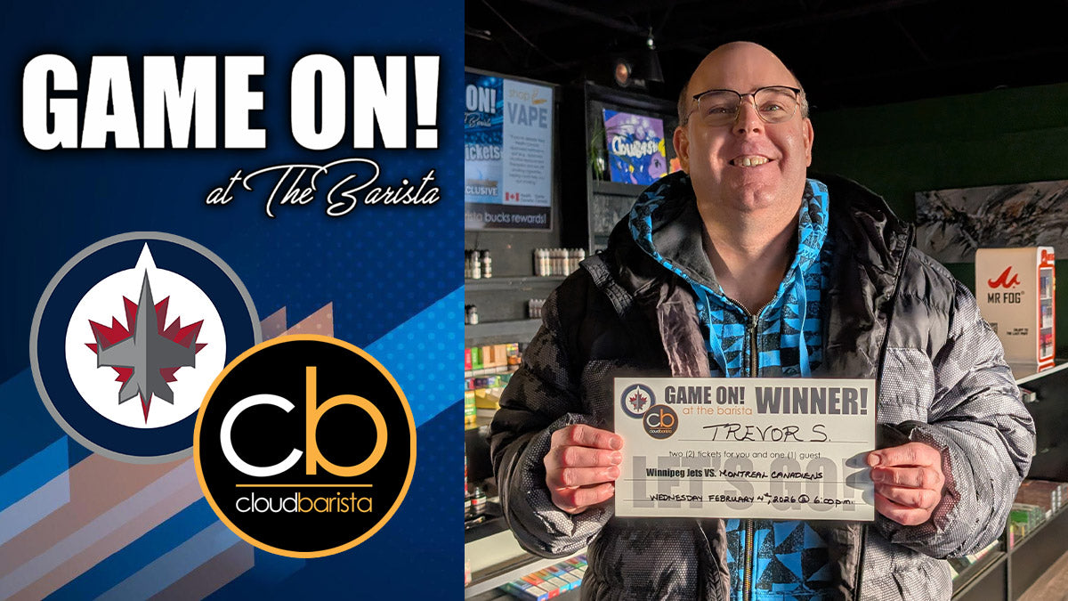 "Game On! at The Barista" Winner, Trevor!