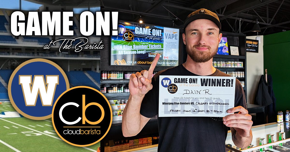"Game On! at The Barista" winner, Dain! - Cloud Barista