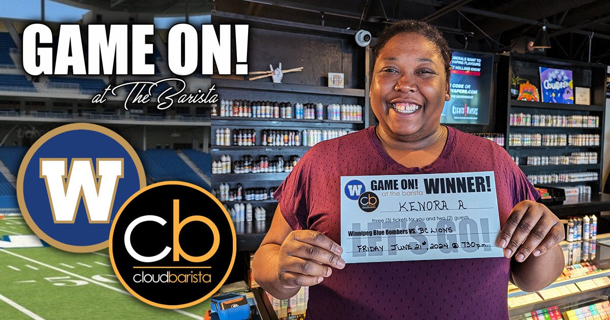 "Game On! at The Barista" winner, Kenora! - Cloud Barista