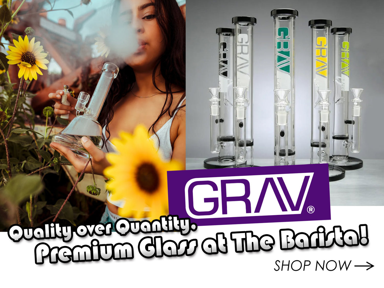 View our Grav Labs Glass Selections