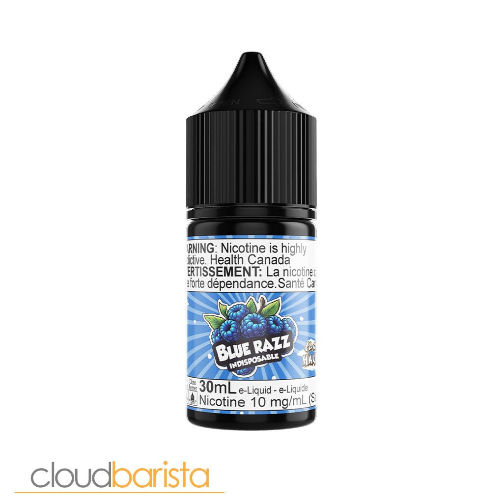 Indisposable! - Blue Razz Salts - Cloud Barista