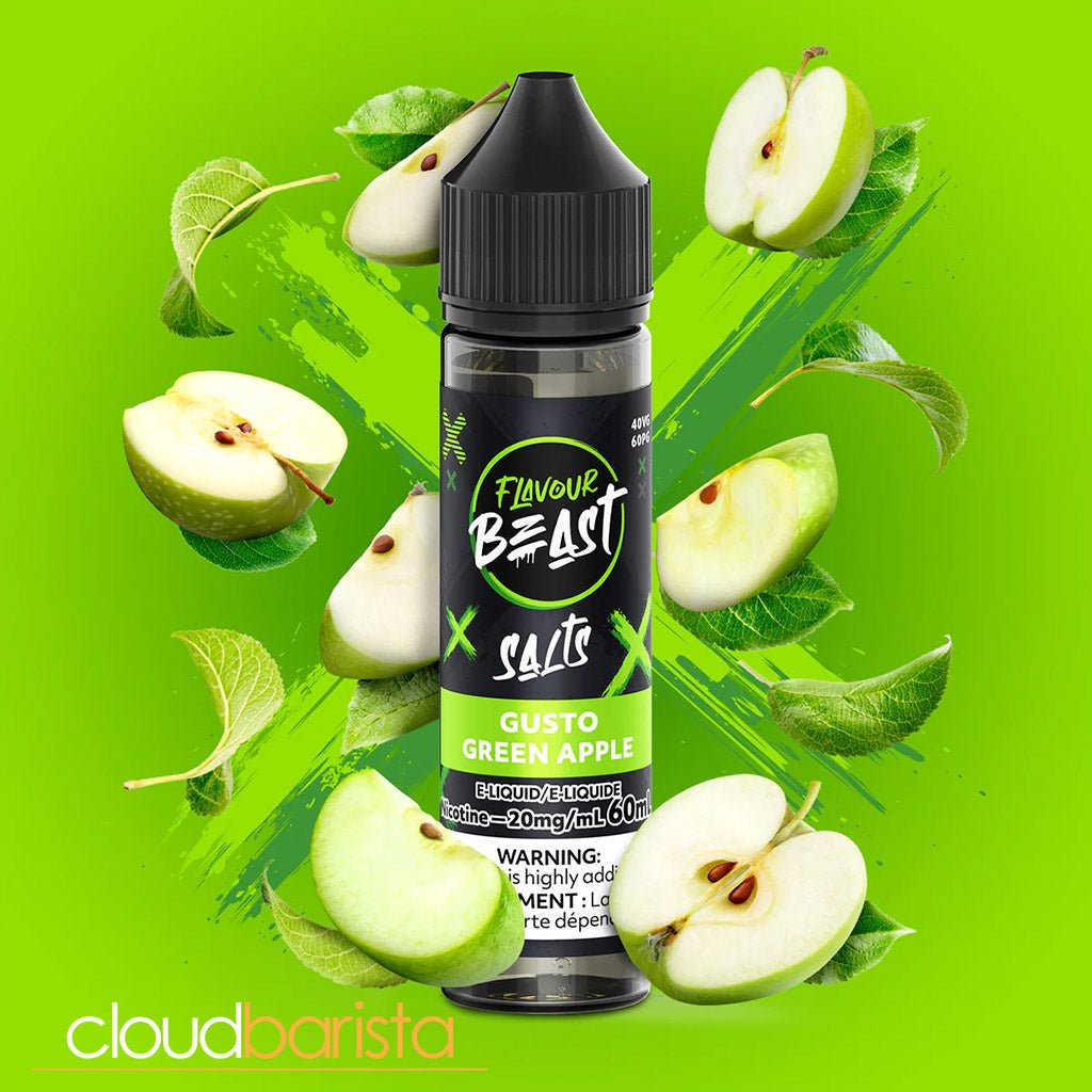 Gusto Green Apple - Salts - Cloud Barista
