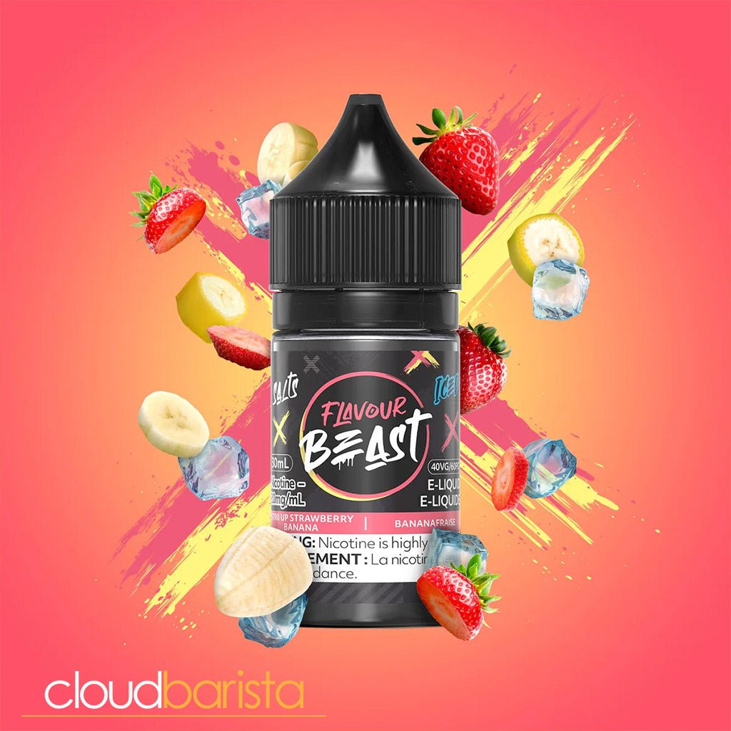 Str8 Up Strawberry Banana - Salts - Cloud Barista