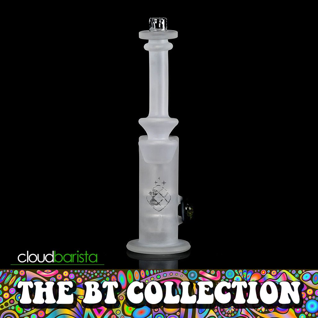 Frosted 18mm Flower Tower - Cloud Barista