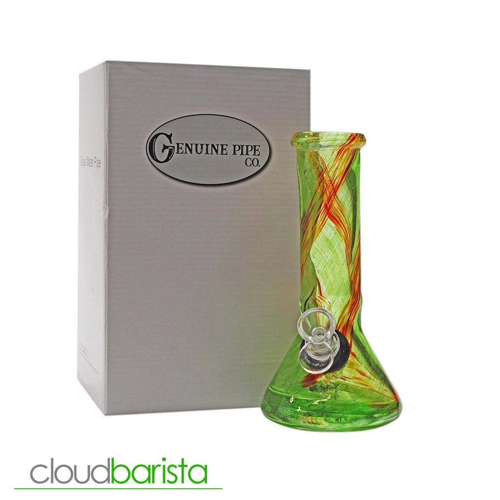 Softglass 8" Beaker - Cloud Barista