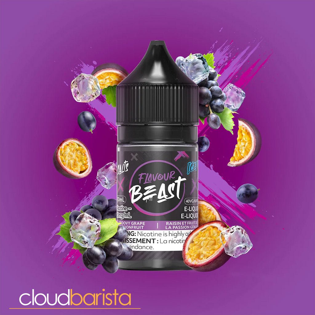 Groovy Grape Passionfruit Iced - Salts - Cloud Barista