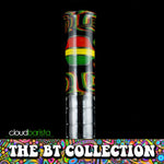 Rasta Cone Perc Beaker Bong - Cloud Barista