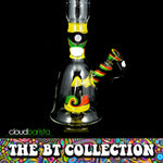 Rasta Cone Perc Beaker Bong - Cloud Barista