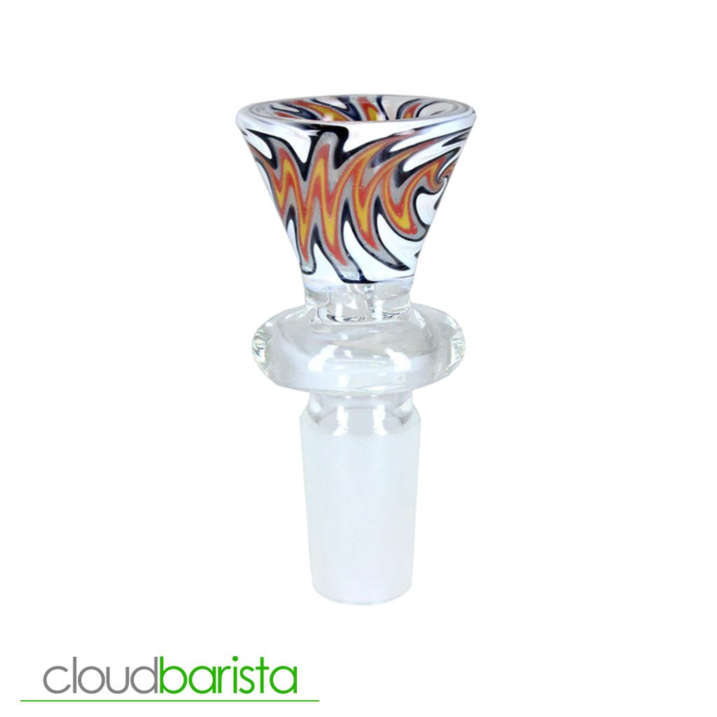 Swirl Slide Bowl - Cloud Barista