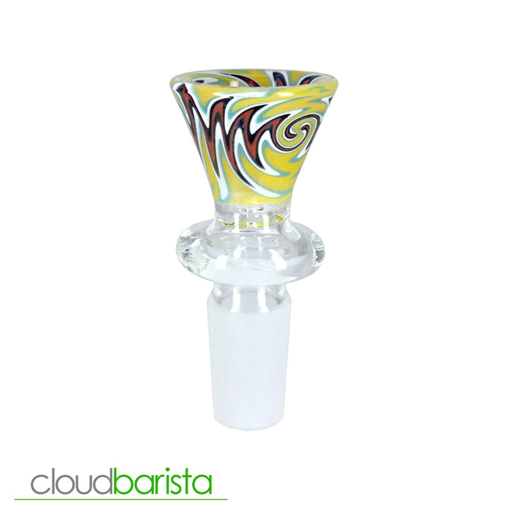 Swirl Slide Bowl - Cloud Barista