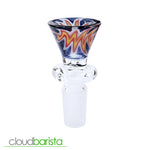 Swirl Slide Bowl - Cloud Barista