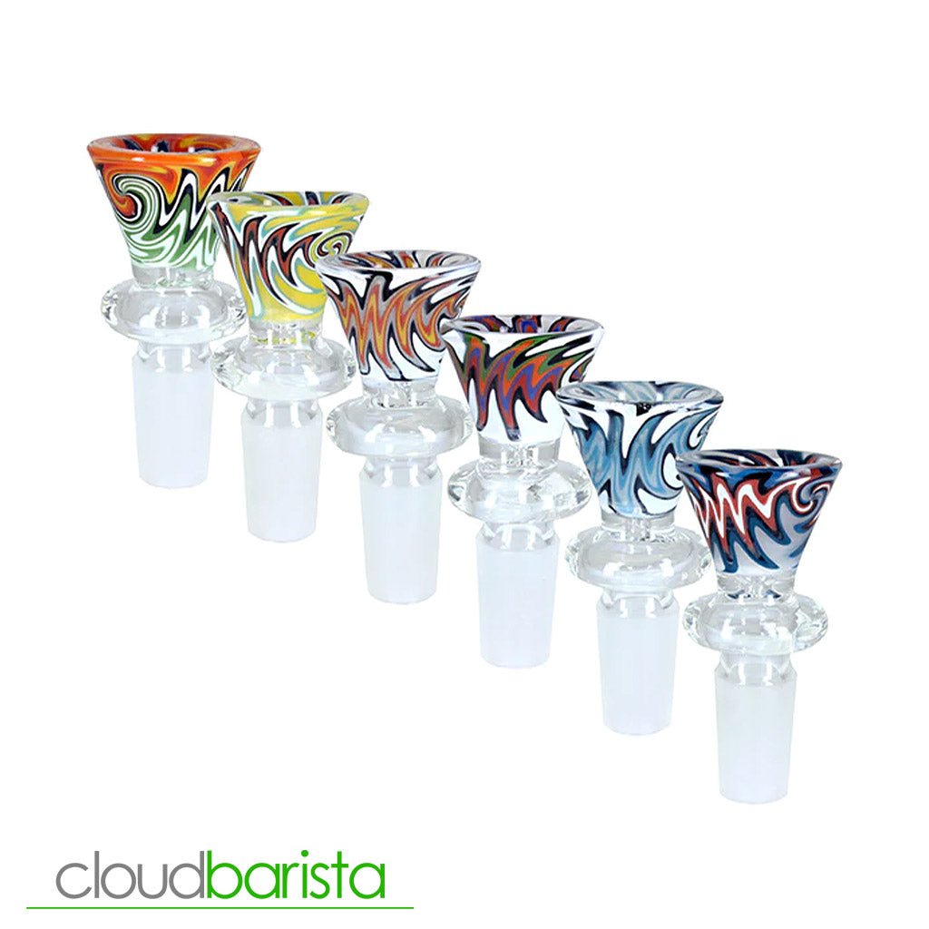 Swirl Slide Bowl - Cloud Barista