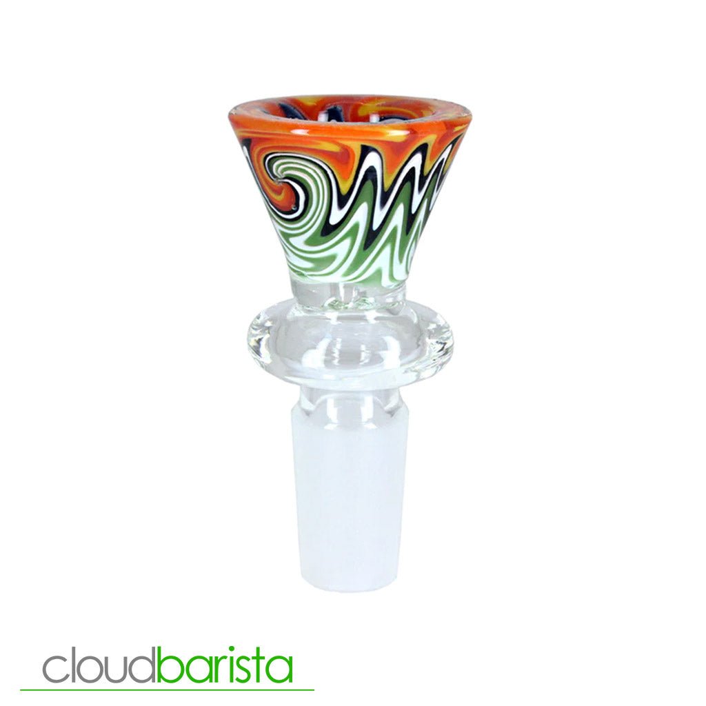 Swirl Slide Bowl - Cloud Barista