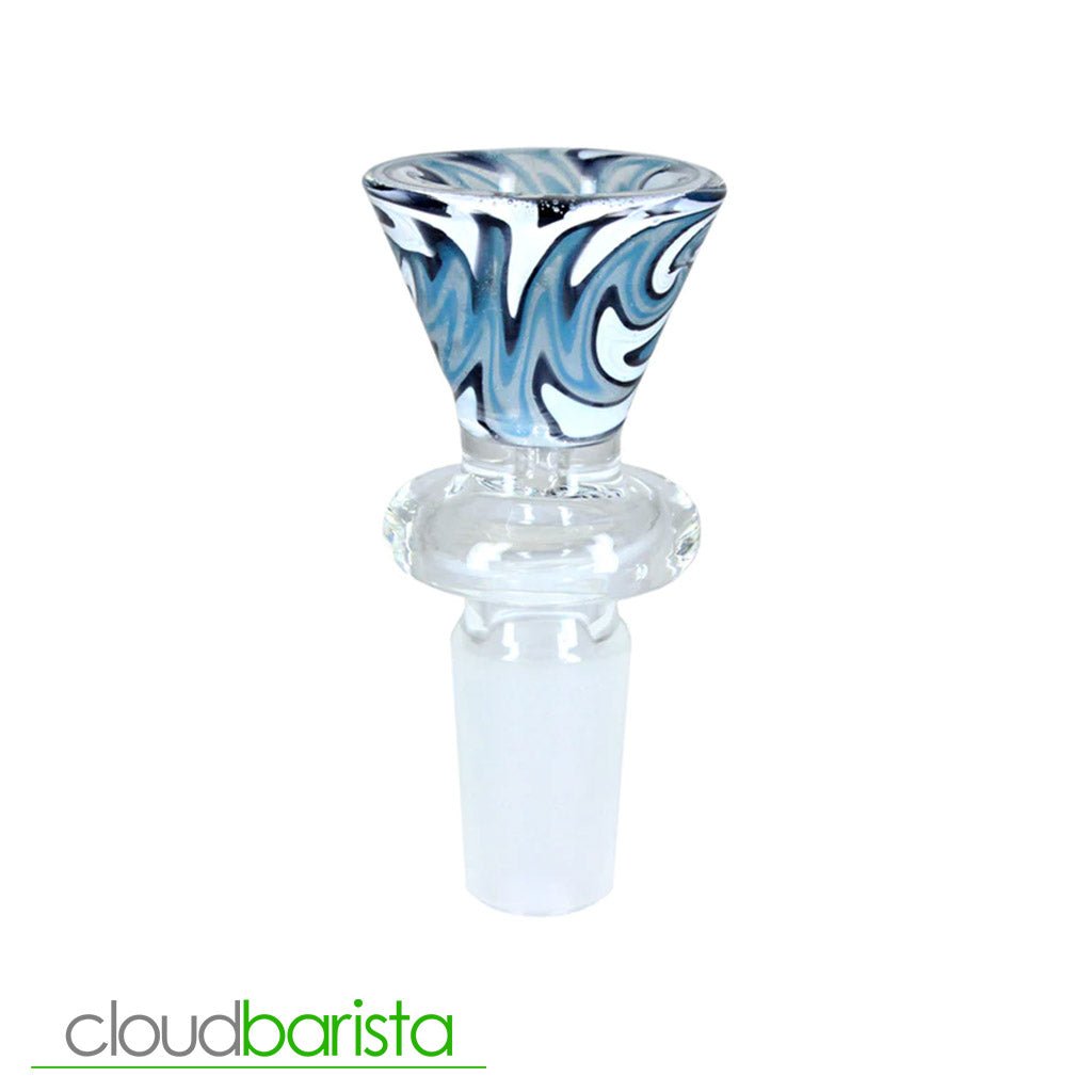 Swirl Slide Bowl - Cloud Barista