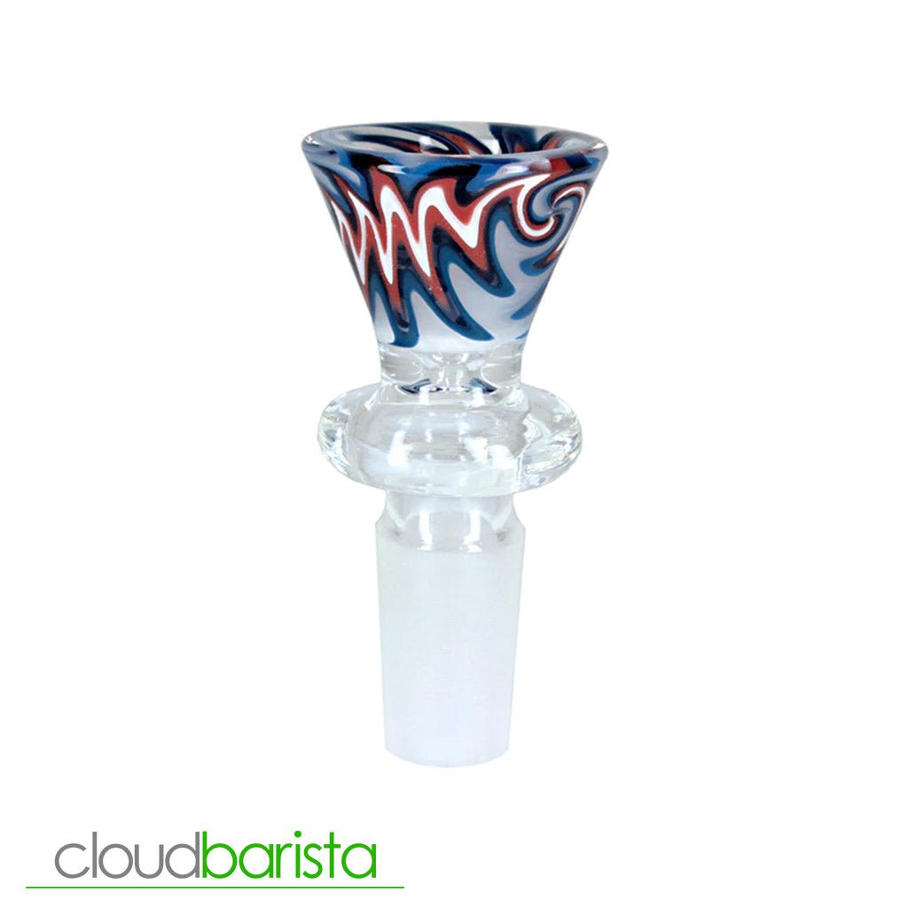 Swirl Slide Bowl - Cloud Barista