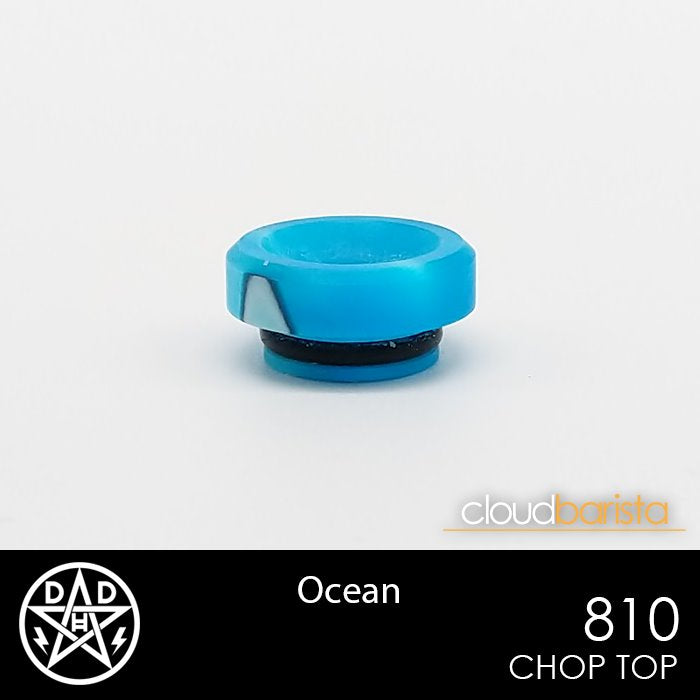 Chop Top - 810 Drip Tips Double Helix Designs Ocean 