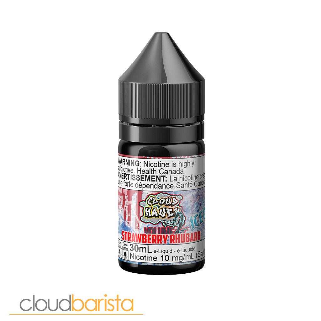 Strawberry Rhubarb Iced - Salts - Cloud Barista