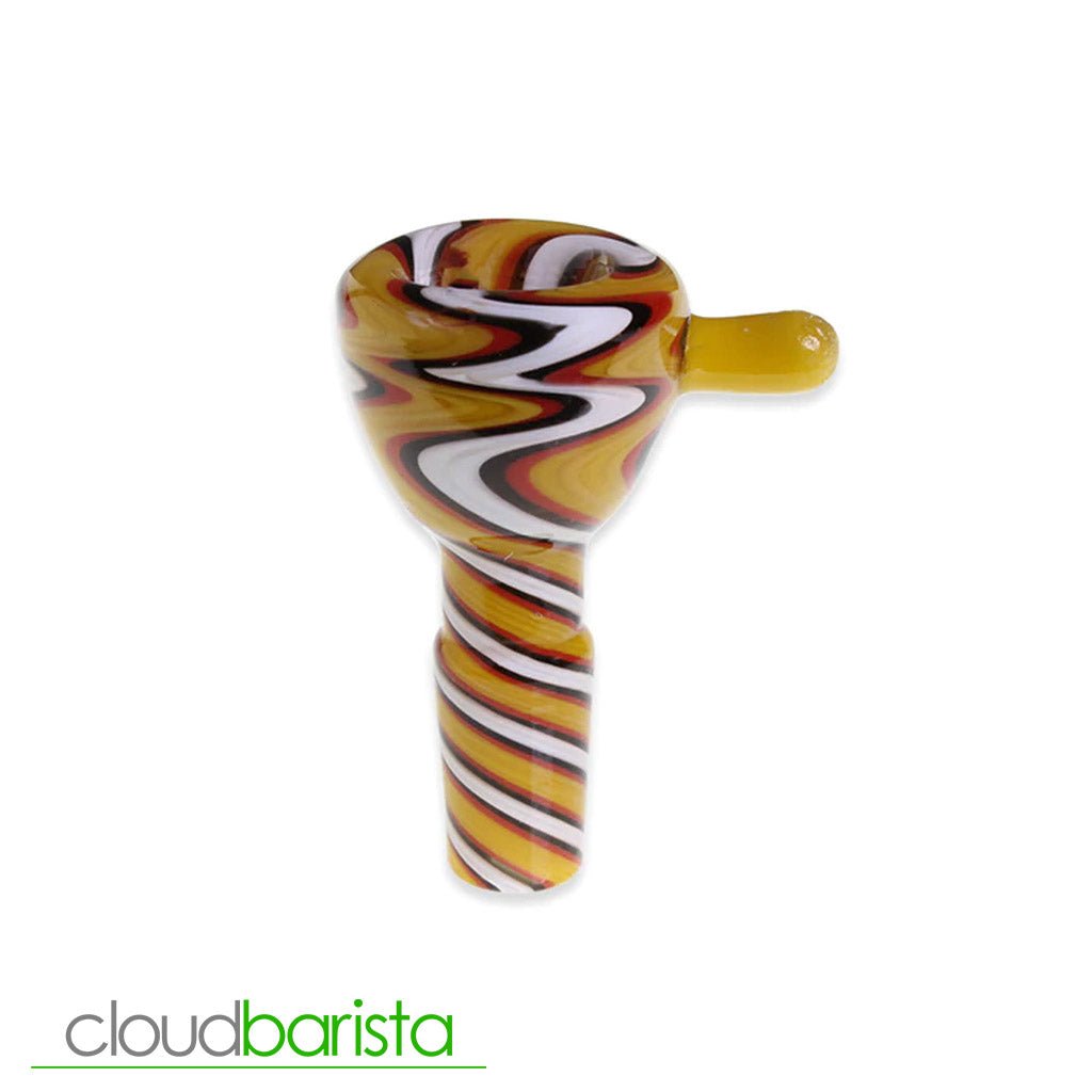 Funky Swirly Bowl - Cloud Barista