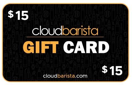 Gift Card Gift Card Cloud Barista $15.00 CAD 