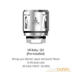 Smok TFV8 Baby Coils - Cloud Barista
