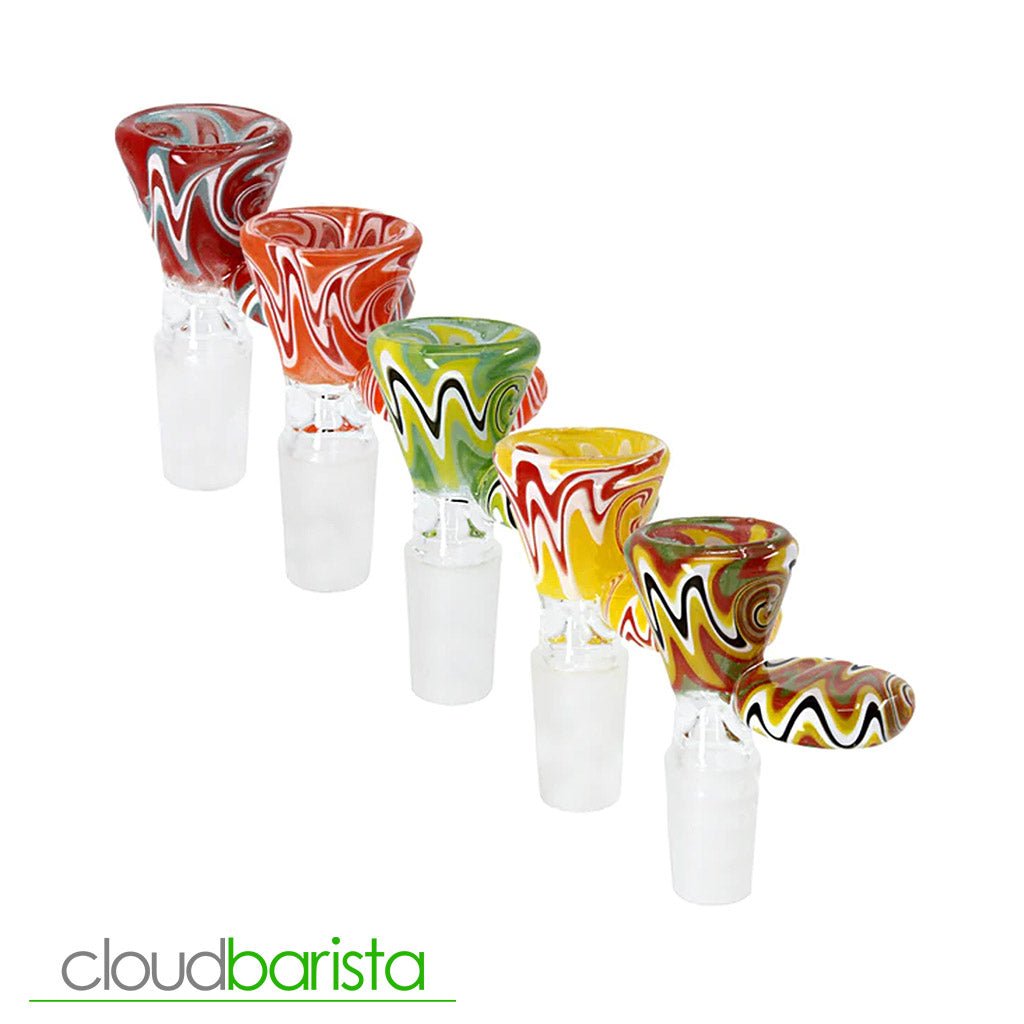 Swirl Paddle Bowl - Cloud Barista